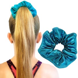 Gymnastics Shiny Hair Scrunchie, Perfect Accessory for Your Gymnastics Girl