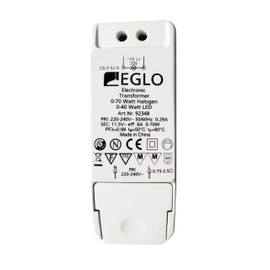 Eglo 92348 Trafo LED 0 70 Watt Plastic Case – Xmas, Birthday Novelty Gift