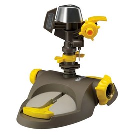 Nelson 50210 Pulsating Sprinkler with Rezimar Head and Spiked Base