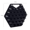 The BEARD BLACK Silicone Beard Scrubber, Facial Hair Exfoliator Brush,
