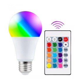EGTMA Kit 5 Focos Led Rgb Controlable Con 16 Colores 5w Multimodal