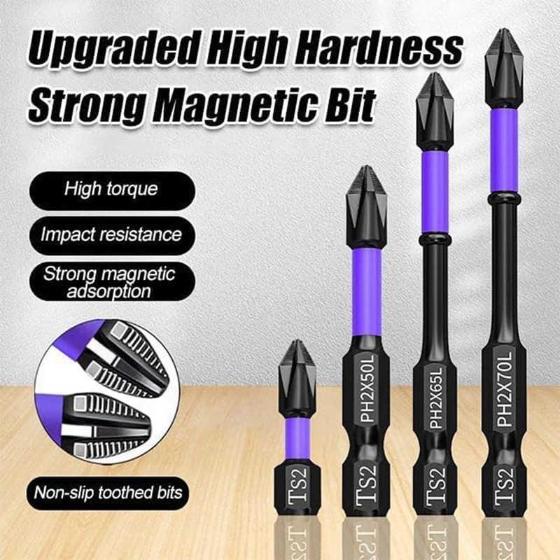 HiCOZZIE Improved High Hardness and Strong Magnetic Bit Set Kit