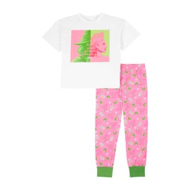 WICKED Girls Pyjamas | Girls Short Elphaba Pyjamas PJ Set Movie Merchandise | Ages 8 to 16 Years Old 13-14 Years White