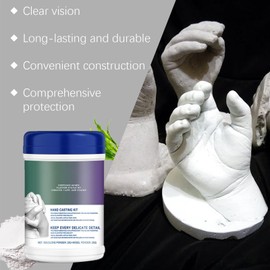 Hand Sculpture Kit | Alginate Molding Powder,Plaster Statue Molding Kit, Creative Hand Hold Casting Kit for Couples, Adults, Children, Wedding