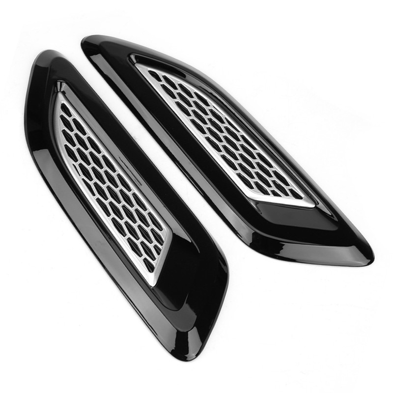 Exterior Hood Air Vent Outlet Wing Trim for Evoque 2012-2018