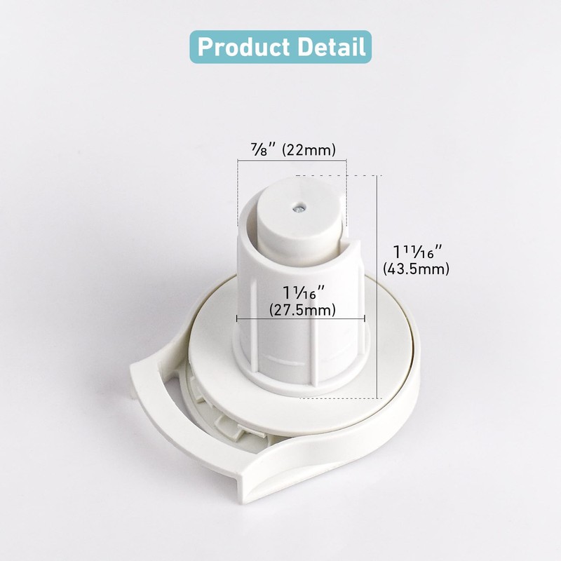 28mm Roller Blind Repair Kit - Heavy Duty Brackets, Brake