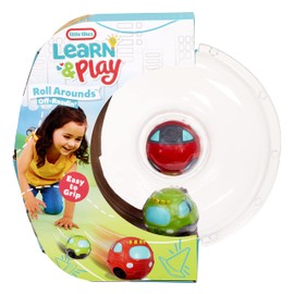 Little Tikes Learn & Play Roll Arounds Off Roadin' Vehicle 2-Pack- Toy Cars and Ball Play in One, Easy Grip & Roll- Birthday Gifts for Kids, Toddler Toys for Boys and Girls Ages 18 months 1 2 3+ Years