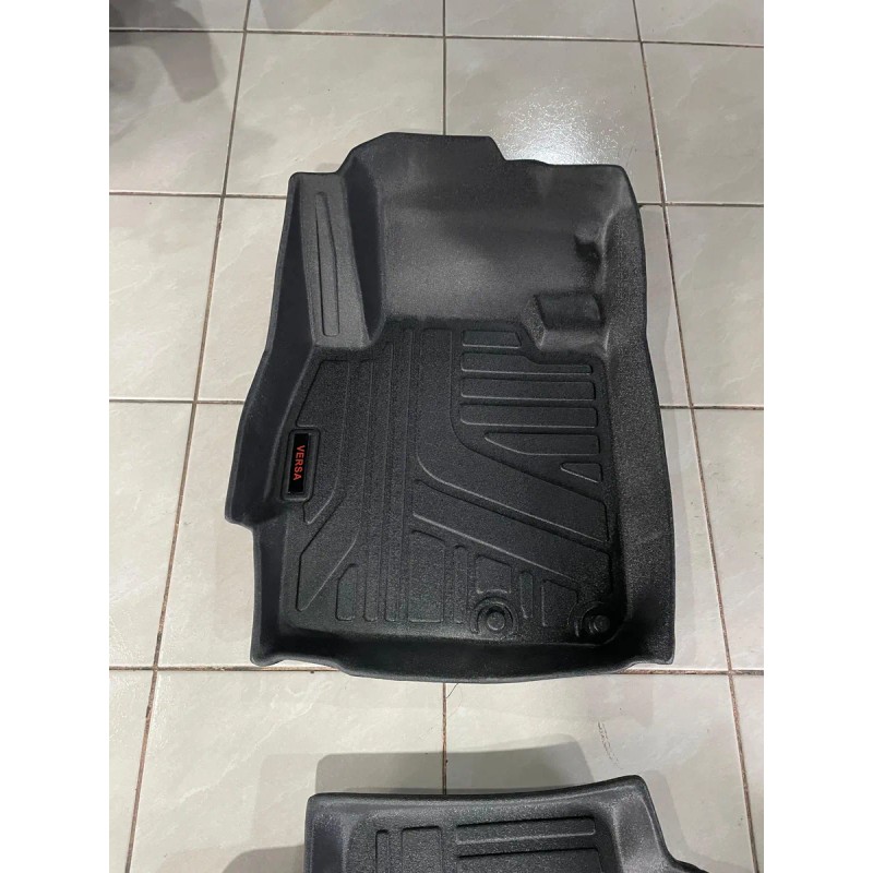 Tapetes Nissan Versa 2012 Al 2019 Tipo Charola Negro