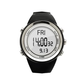 EZON H009 Climbing Clock, Outdoor Watch, Altimeter, Barometer, Thermometer, High Navigation, Waterproof,, Black