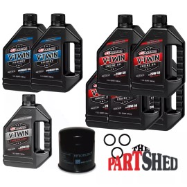 Jet Skis International New 3 Hole Oil Change Kit Harley Davidson Full Syn. 20W50 (1999-2024)