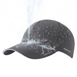 TOP-EX Men's Cap, Large Size, Baseball Hat, Waterproof, Women's, Men's, Summer, Golf, Bicycle, Running, Hiking, Outdoor, UV Protection, Foldable, Fishing, Rain, Hat, XL-2XL