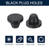 uxcell 10pcs Hole Plug 3/8 Inch (9.2mm) Button Plugs Fit