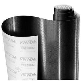 VViViD+ Honeycomb Matte Black Small Pattern Car Wrap Vinyl (1.5ft x 5ft)