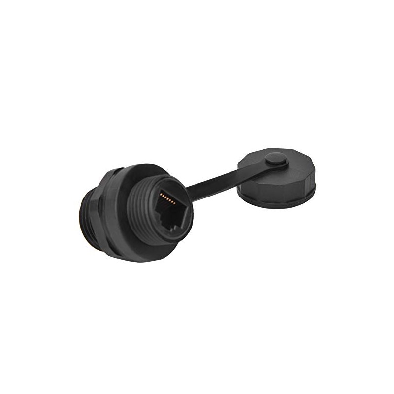 Conector RJ45 Hembra Impermeable para Extensión de Cable de Red