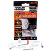 TOGGLER Toggle TB Residential Drywall Anchor with Screws, Polypropylene, Made