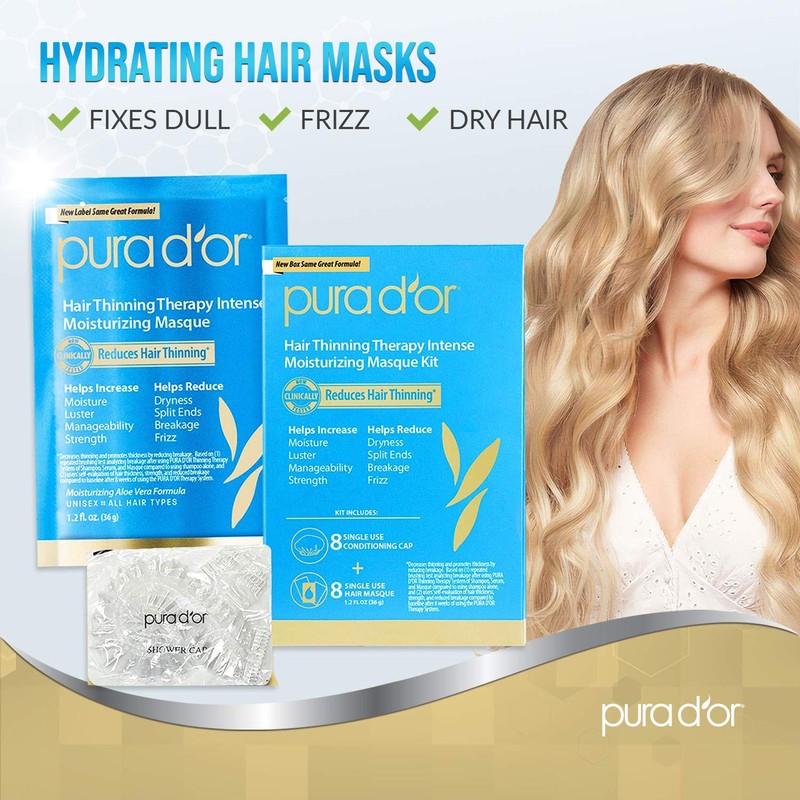 PURA D'OR PURA D'OR Hair Thinning Therapy Intense Moisturizing Biotin