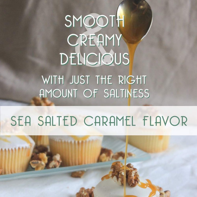 Joe’s Syrup Organic Flavored Syrup, Organic Sea Salted Caramel, 750