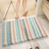 Scandinavian Bath Mat Non Slip Super Absorbent Bathroom Soft Microfiber
