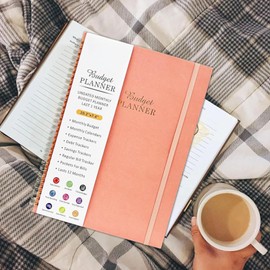 Monthly Finance Organizer - Effective Bill Organizer & Budget Planner | Bill Tracker Finance Planner with Double-Sided Pockets for Family Friends Children