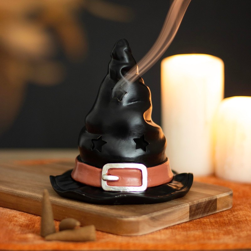 Wicked Witch Hat Incense Burner - Enhance Your Halloween Decor