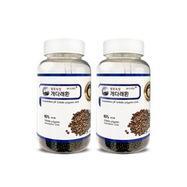[2 cans] Geno Healthcare Fermented and Aged Euphorbia Hwan, Naturally Fermented for 42 Hours, Domestic Native Euphorbia (Chungyeong), 2 Cans / [2통] 지노헬스케어 발효숙성 개다래환 42시간 자연발효 국내산 토종 개다래 (충영) 2통