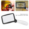 Magnifying Glass Foldable Handheld 5 LED Lights HighDefinition Acrylic Magnifier