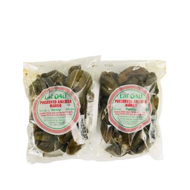 Lat Chiu Preserved Amchar Mango (Spicy) - 350g (Pack of 2) - Trinidad & Tobago Snacks