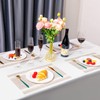 REDANDOR Placemats,PlasticVinyl Washable Heat-Resistant Durable PVC Non-Slip Woven for Kitchen