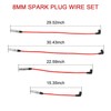 JDMSPEED - Juego de cables de bujía de 8 mm