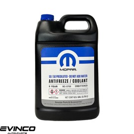 Mopar Antifreeze Coolant Orange 5 year 50/50 Prediluted 1 Gallon