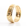 Berk - Inner Worlds Esoteric Men's Size Gold-Plated Atlantisring
