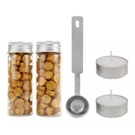 Original Perlas De Cera Con Sellado Octogonal