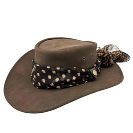Jacaru Australia 1064 Kimberley Hat, Brown, XX-Large