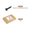 DTGN #7x1" Black Screws - 25Pack - 304 Stainless Steel