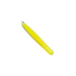GRIP BRIGHT POINTED TWEEZER YELLOW