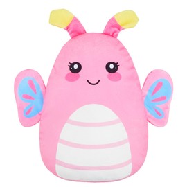 EllaSeek Seat Belt Pads for Kids Seatbelt Strap Covers Travel Car pillow Soft Pads Cushion Head Neck Support for Children Boys and Girls