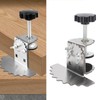 Cabinet Drawer Installation Clamps, 4Pcs Cabinet Door Installation Positioner, Stainless
