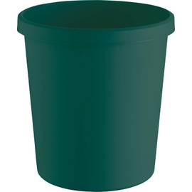 helit H6405852 Waste Paper Bin "The Green German", 18 litres, Made of Recycled Plastic, Blue Angel Certified, Green, Pack of 1