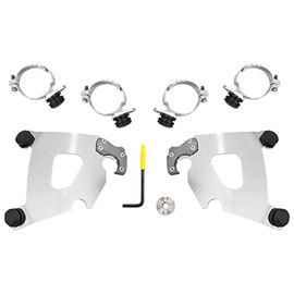 Memphis Shades MEK2015 Trigger-Lock Mount Kit for Cafe Fairing - Polished