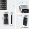 Homematic IP Smart Home Keypad, Front Door Code Lock with