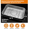 NUPICK 55 Pack 6415 Drip Pans Compatible for Weber Spirit