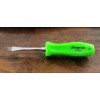 Snap-on New SNAP-ON Tools GREEN Hard Handle Screwdriver SDD2A 3"