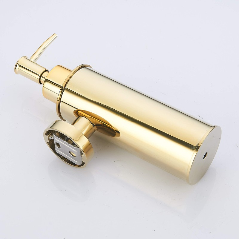 BGL Soap Dispenser Stainless Steel 304 Gold Wall Mount Liquid