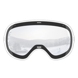 Findway Ski Goggles OTG for Women Men Adult Youth-Over Glasses Snow Goggles-Interchangeable Lens,Anti Fog Snowboard Goggles