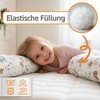 Totsy Baby Side Sleeper Pillow, Body Pillow, Long Bed Roll,