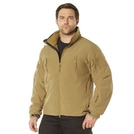 Rothco 3-in-1 Spec Ops Soft Shell Jacket - Coyote Brown - Size Small