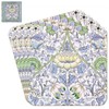 The Leonardo Collection Lodden Coasters Set of 4 William Morris For Home & Office | Stylish Coaster For Kitchen & Dining | Durable Drinks Coasters For Tabletops | Decorative Home Accessories