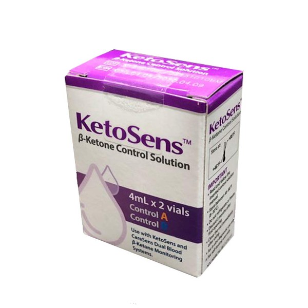KetoSens Ketone Control Solutions for use with KetoSens Blood Ketone Monitor