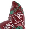 Golf Putter Headcover Embroidery Putters PU Protective Head Cover Magnetic