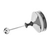 Manual Milk Frother 304 Stainless Steel Double Layer Brushed Process